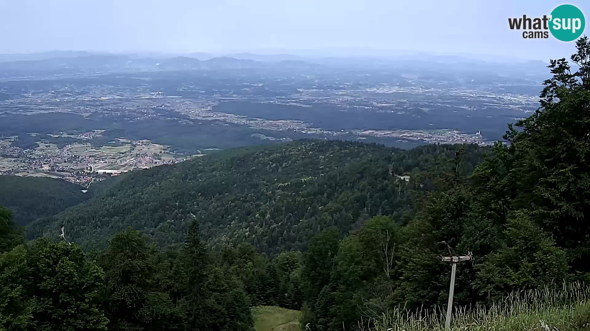 Sljeme webcam – Panorama