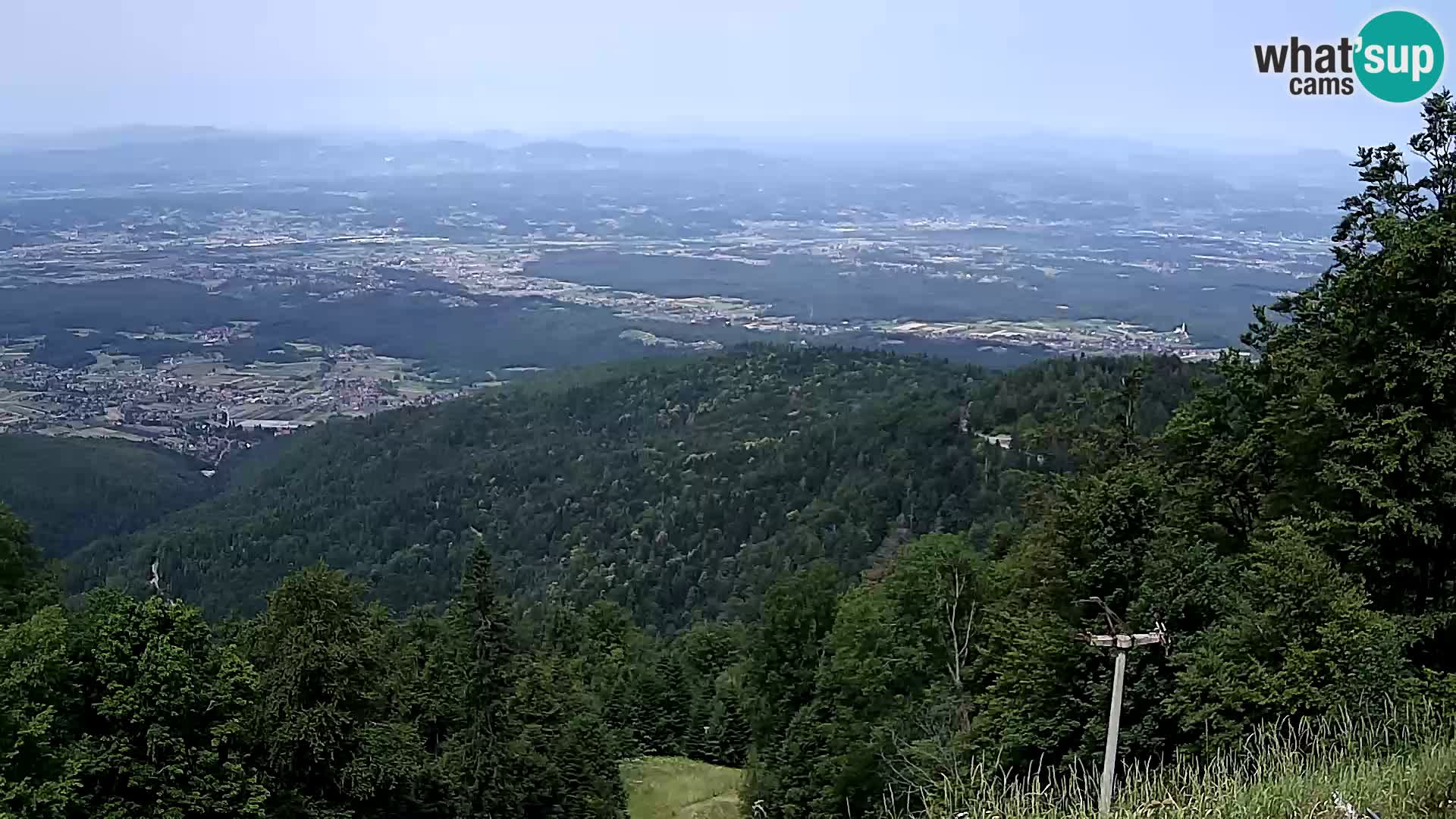 Sljeme webcam – Panorama