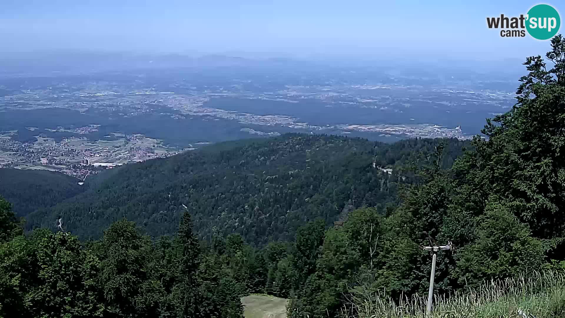 Sljeme webcam – Panorama