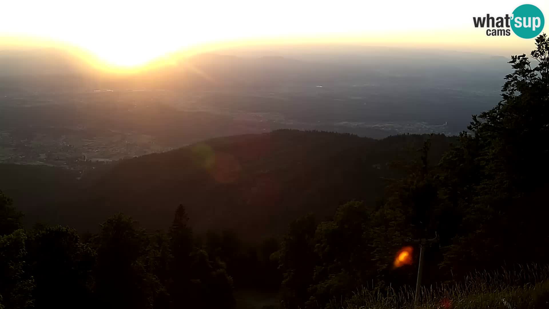 Sljeme webcam – Panorama
