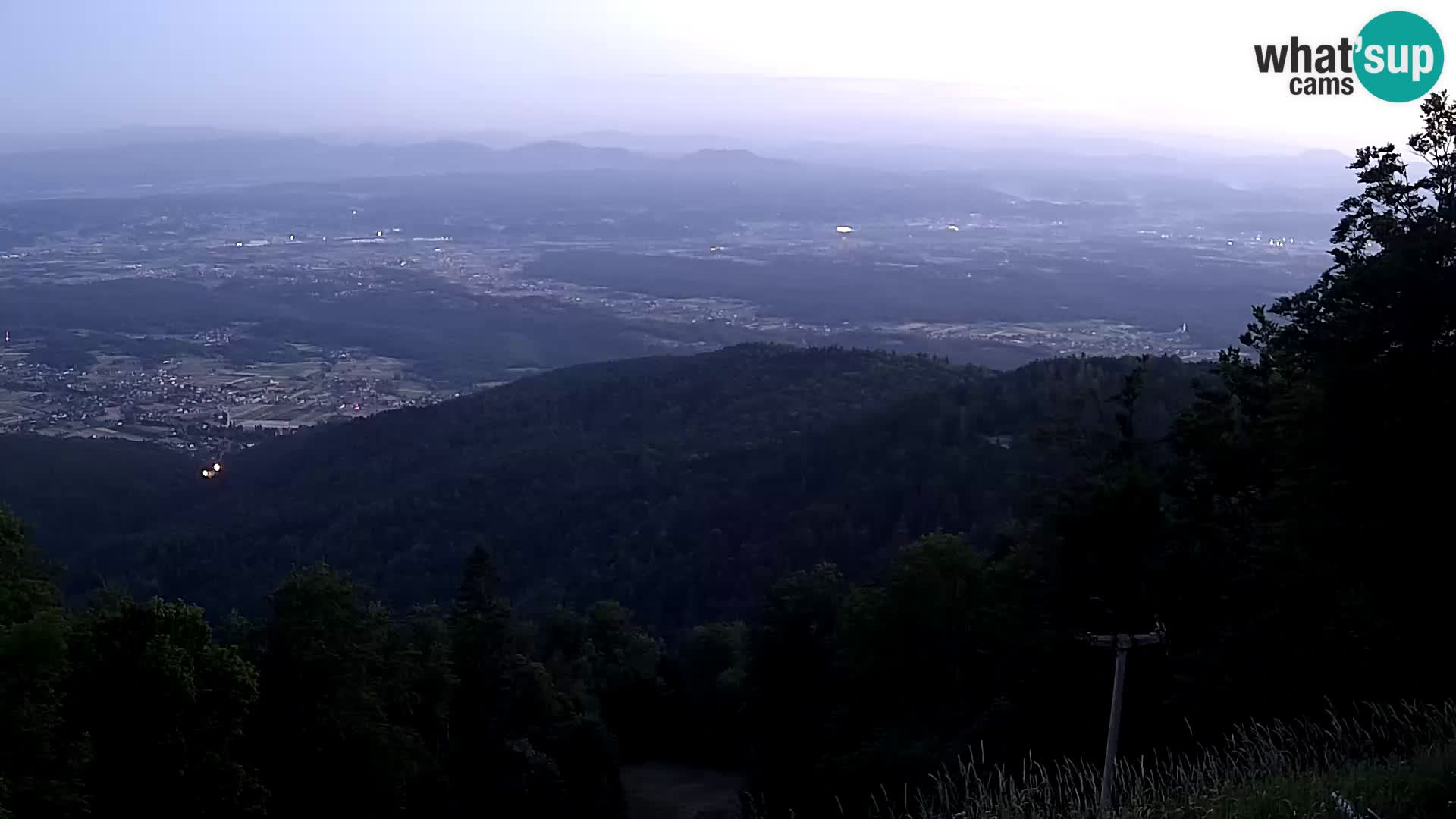 Sljeme webcam – Panorama