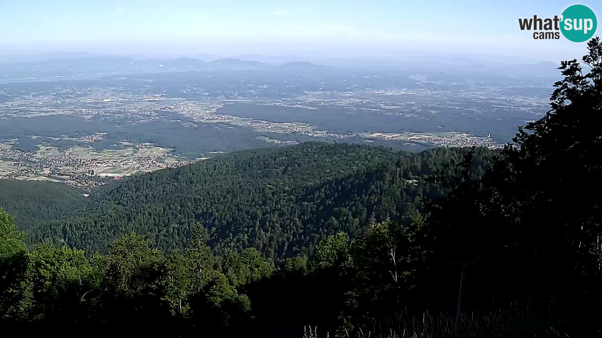 Sljeme webcam – Panorama