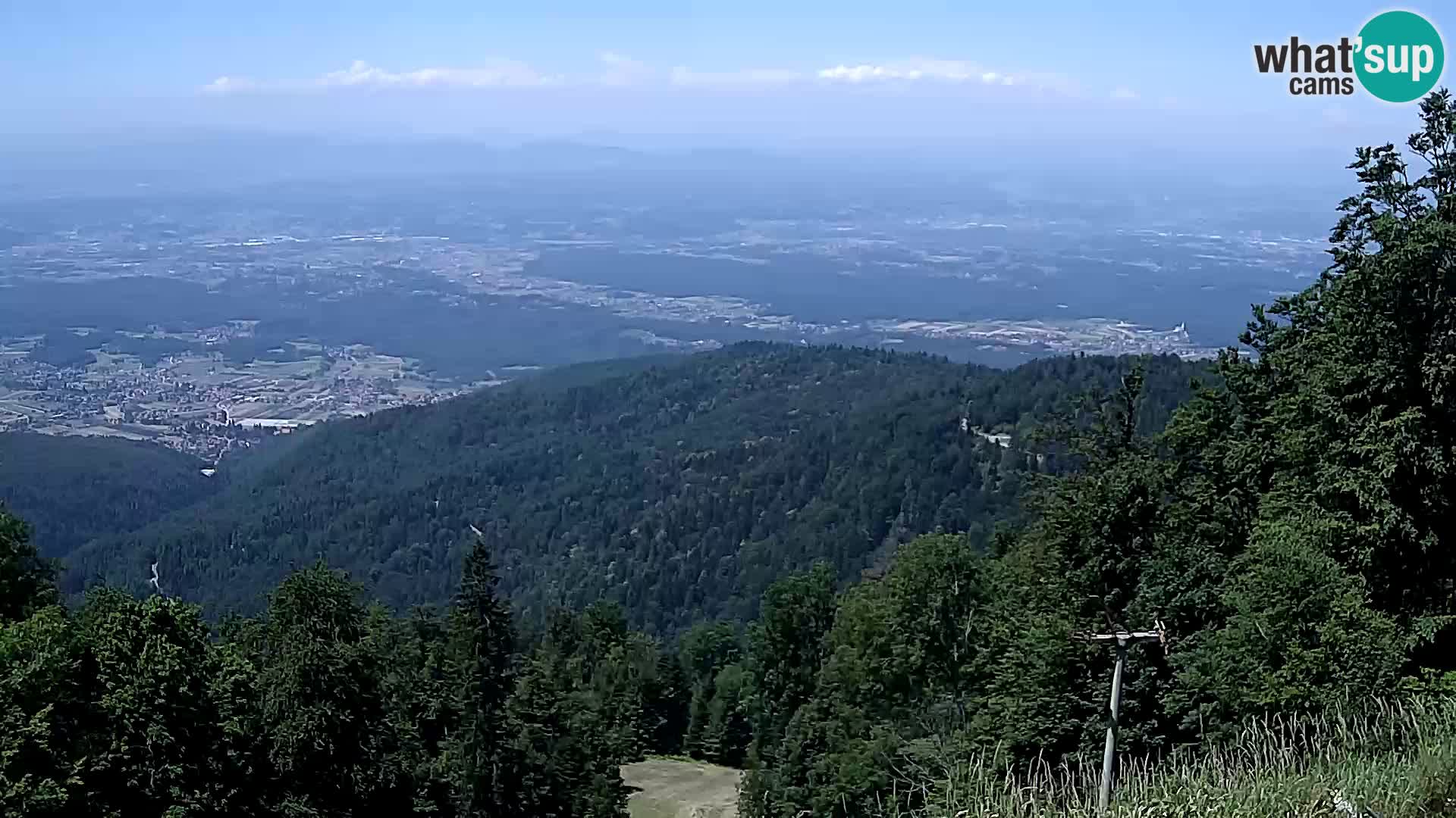 Sljeme webcam – Panorama