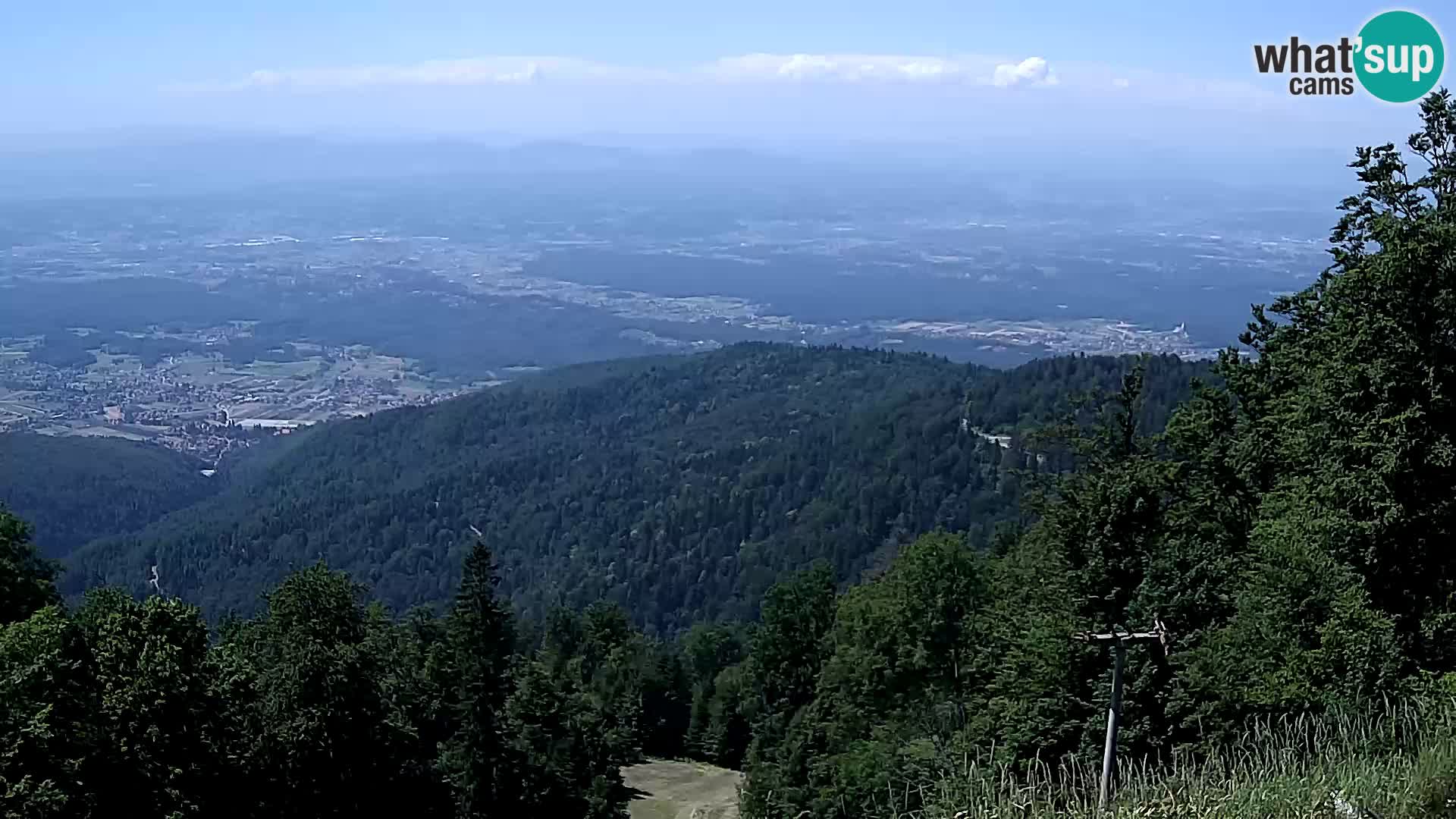 Sljeme webcam – Panorama