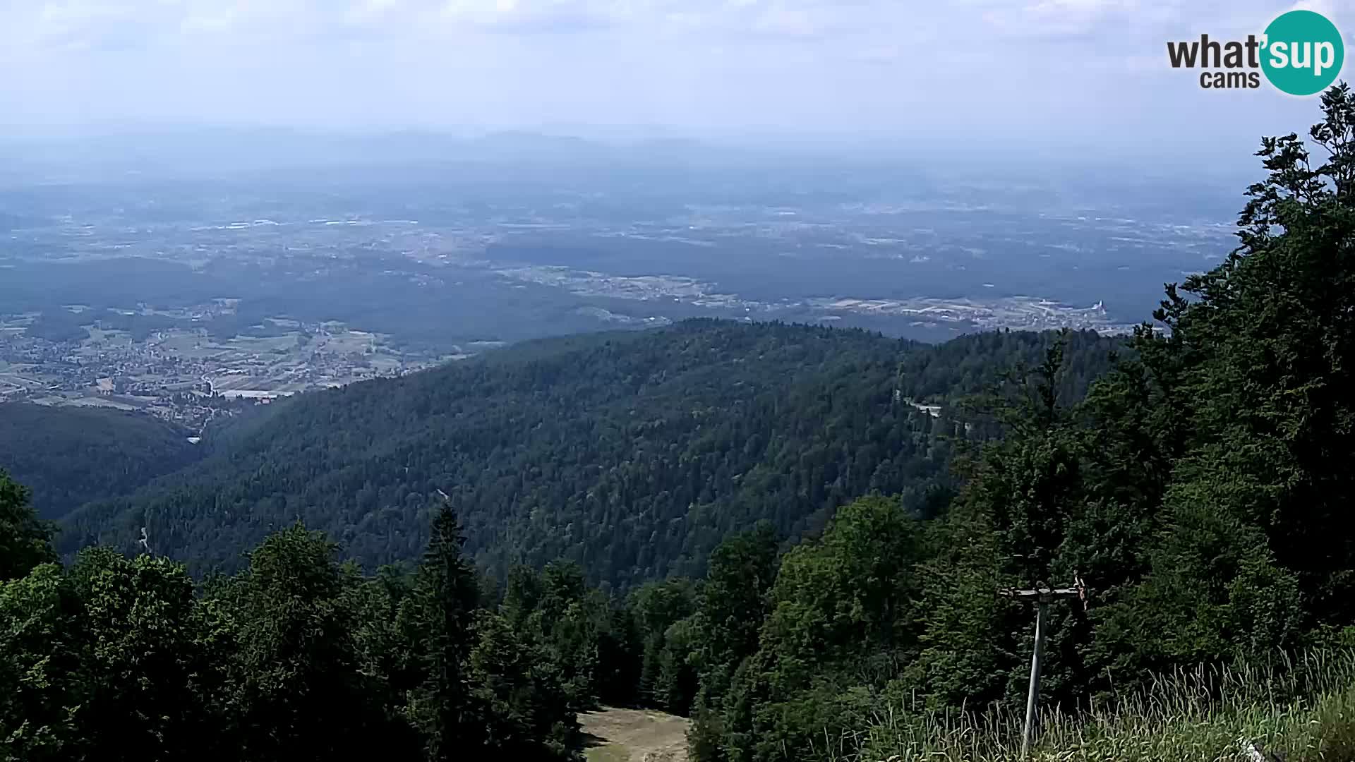 Sljeme webcam – Panorama