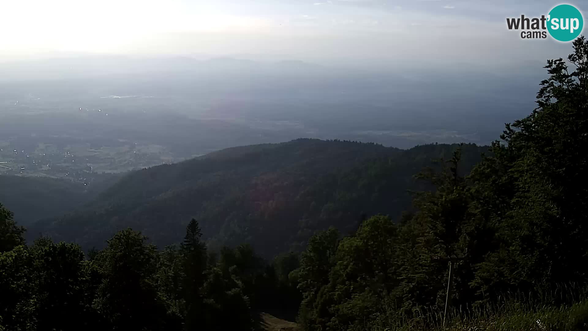 Sljeme webcam – Panorama