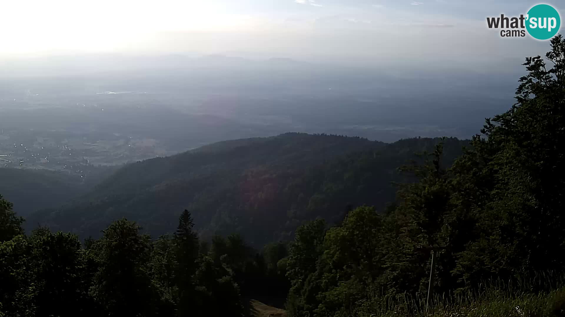 Sljeme webcam – panorama