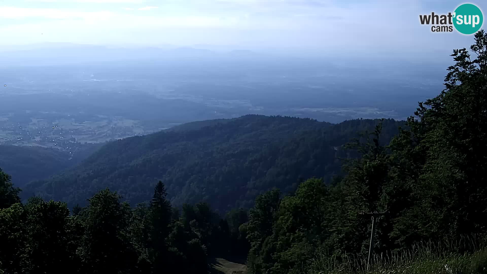 Sljeme webcam – panorama