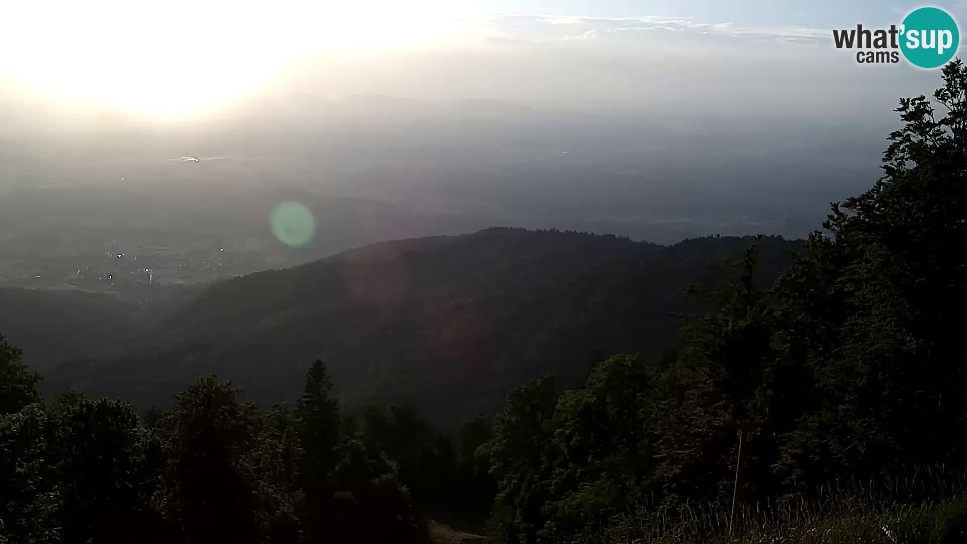 Sljeme webcam – Panorama