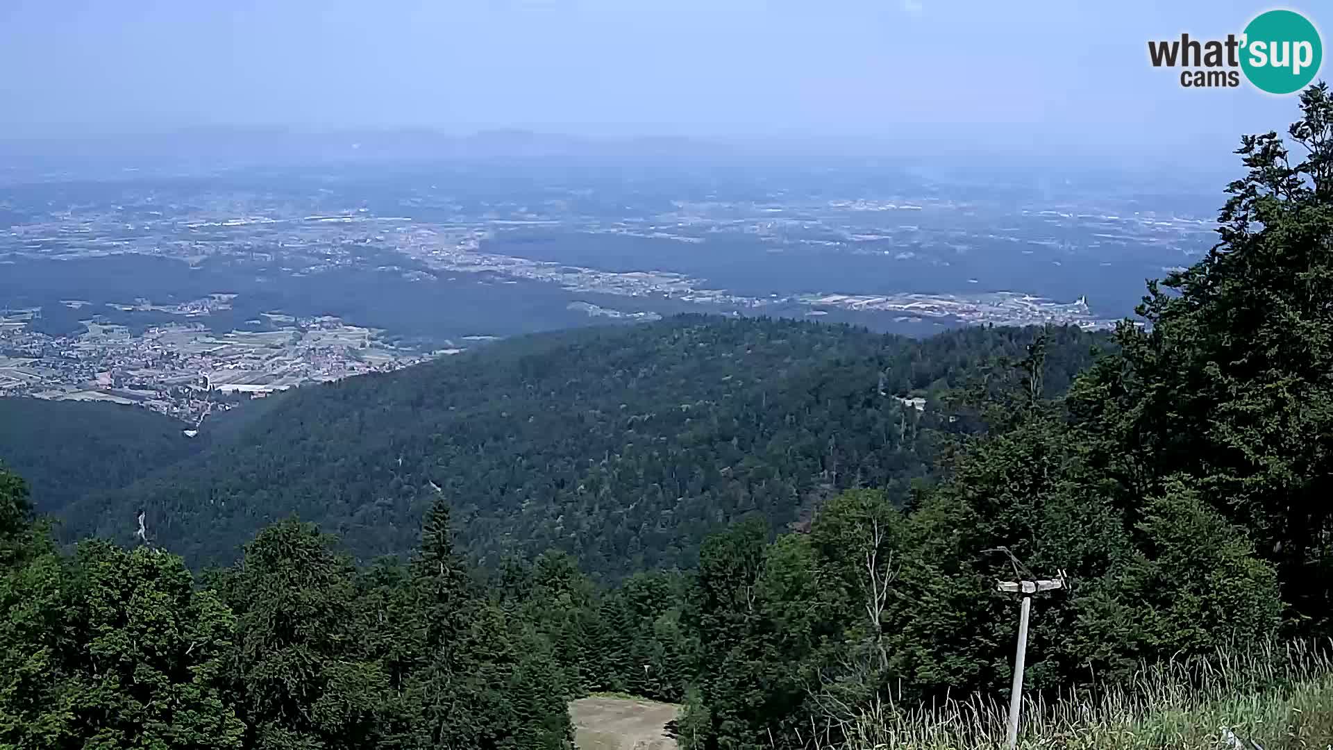 Sljeme webcam – Panorama