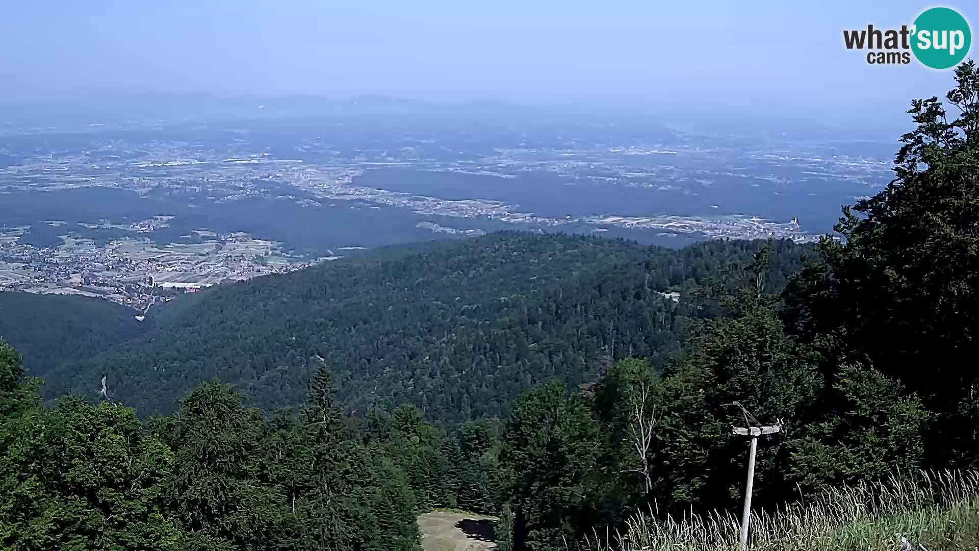 Sljeme webcam – Panorama