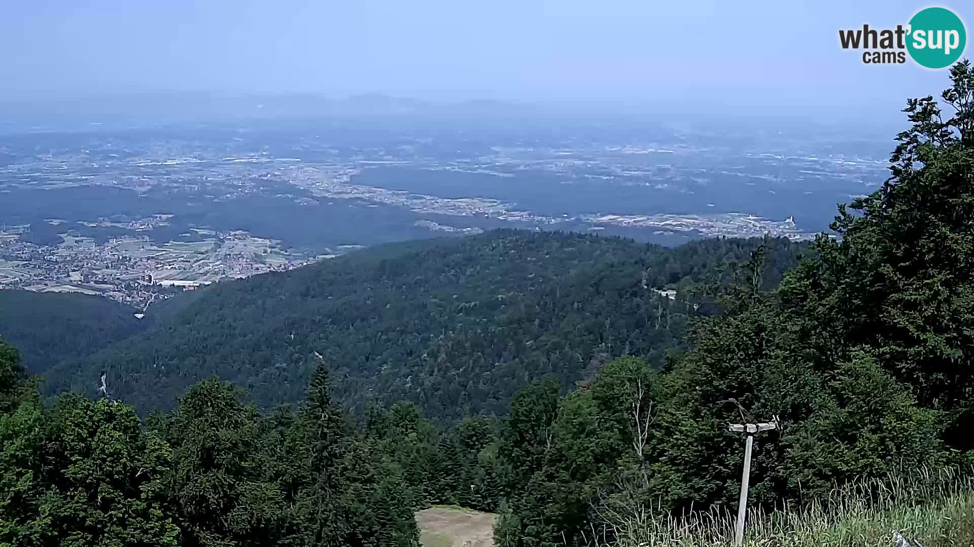 Sljeme webcam – panorama