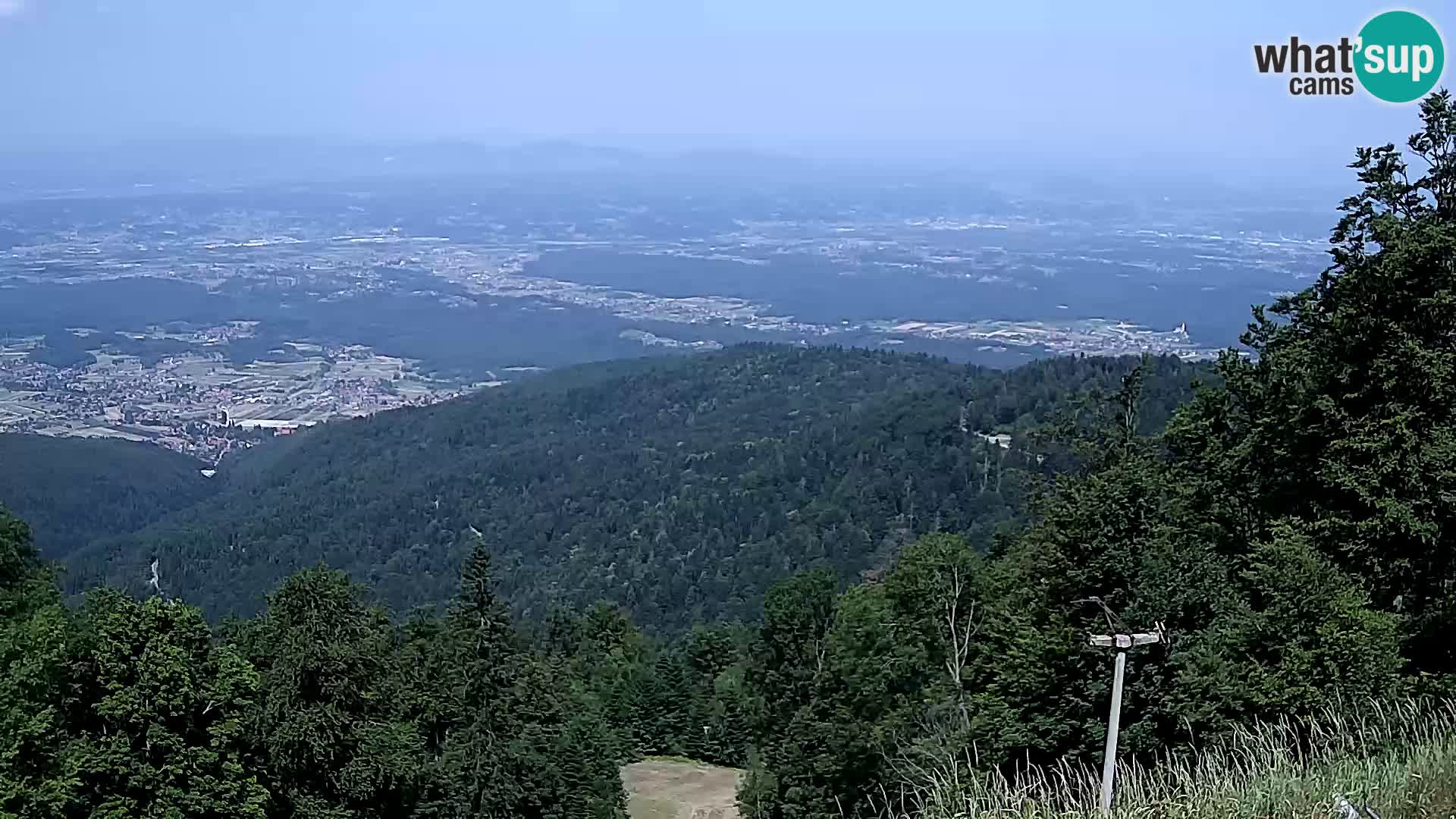 Sljeme webcam – panorama