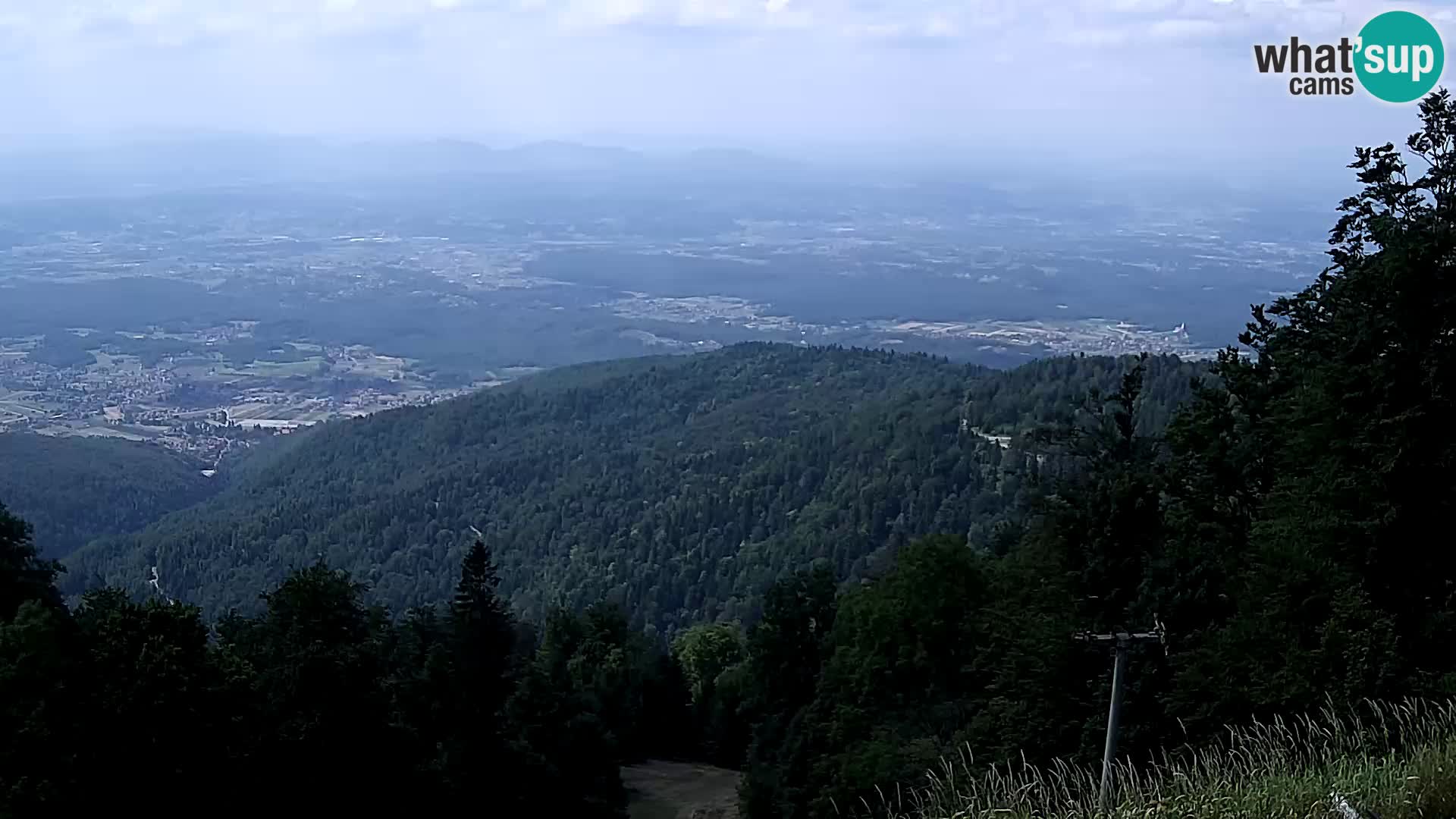 Sljeme webcam – Panorama