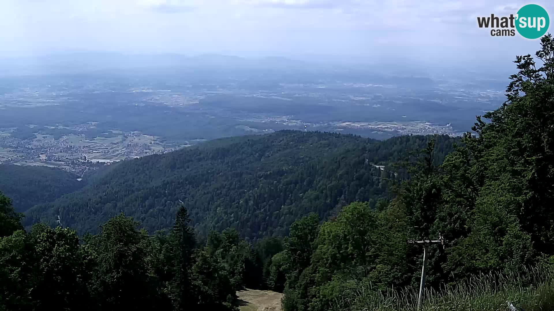 Sljeme webcam – Panorama