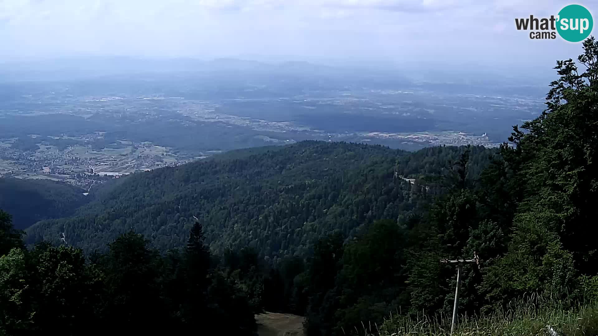 Sljeme webcam – panorama