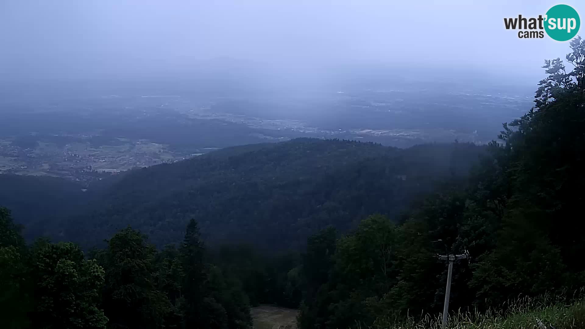 Sljeme webcam – panorama