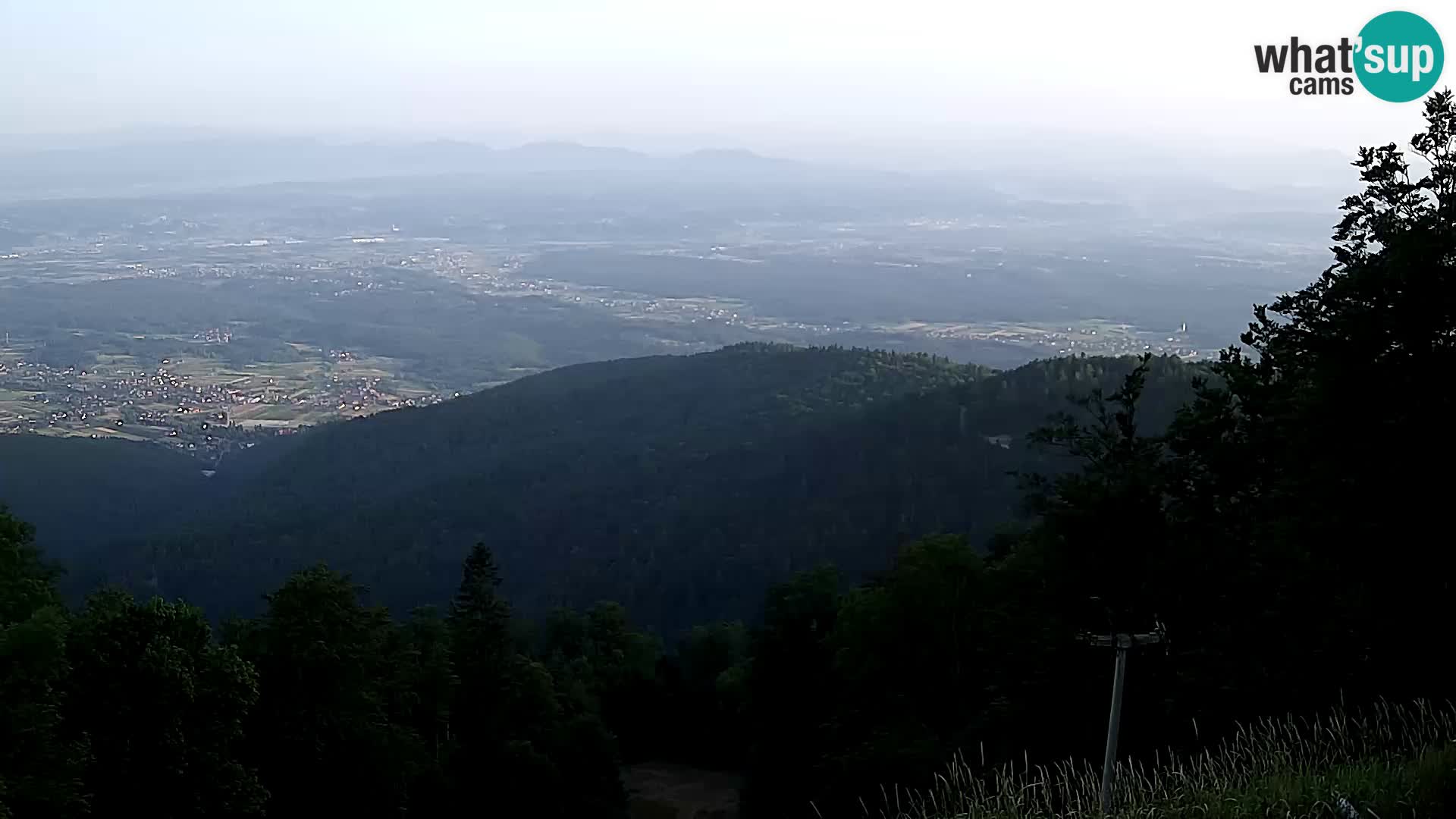Sljeme webcam – Panorama