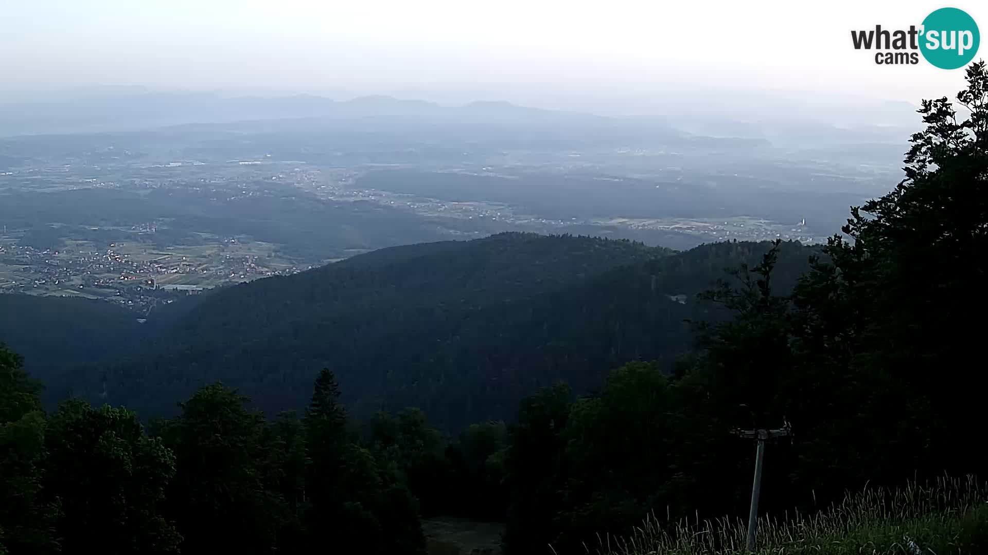 Sljeme webcam – Panorama