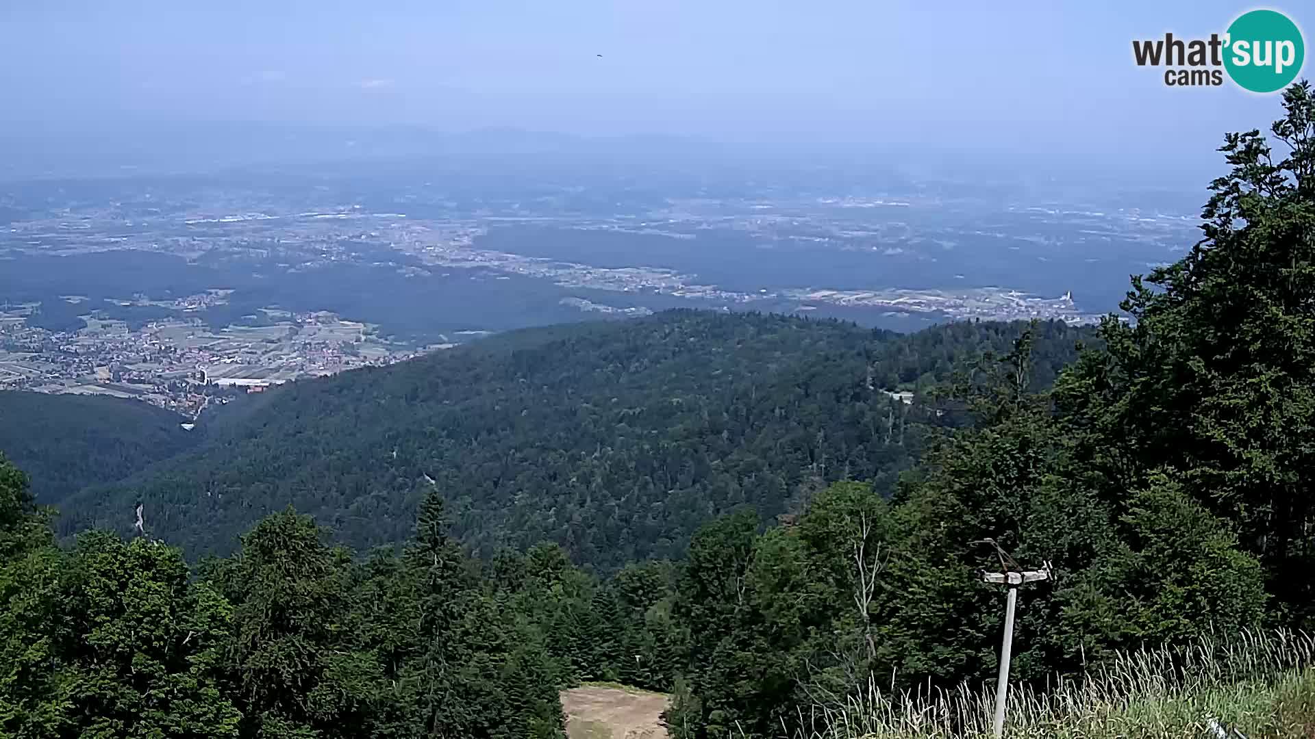 Sljeme webcam – Panorama