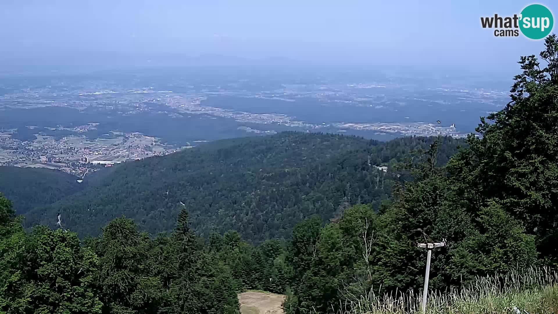 Sljeme webcam – Panorama