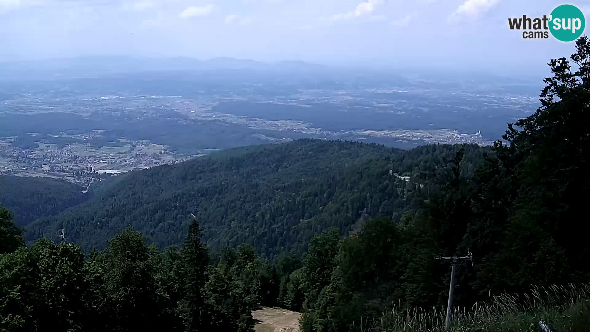 Sljeme webcam – Panorama