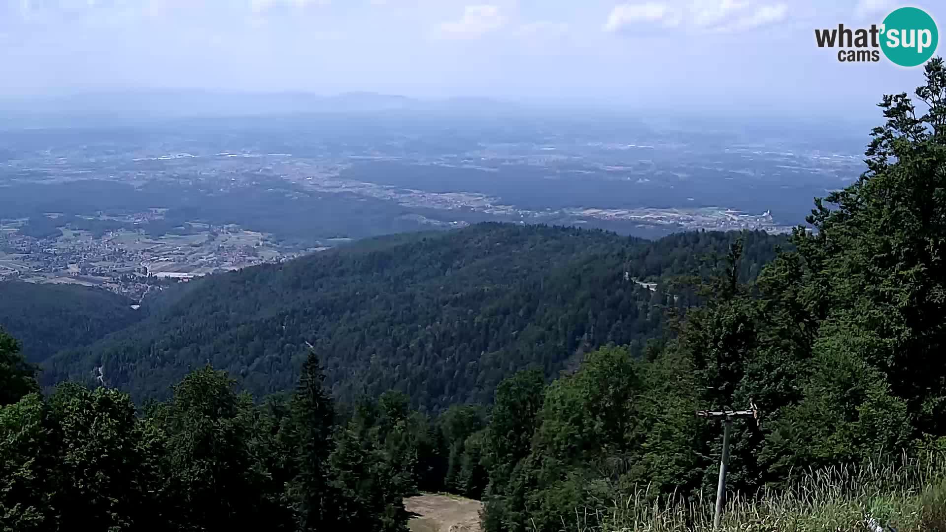 Sljeme webcam – Panorama
