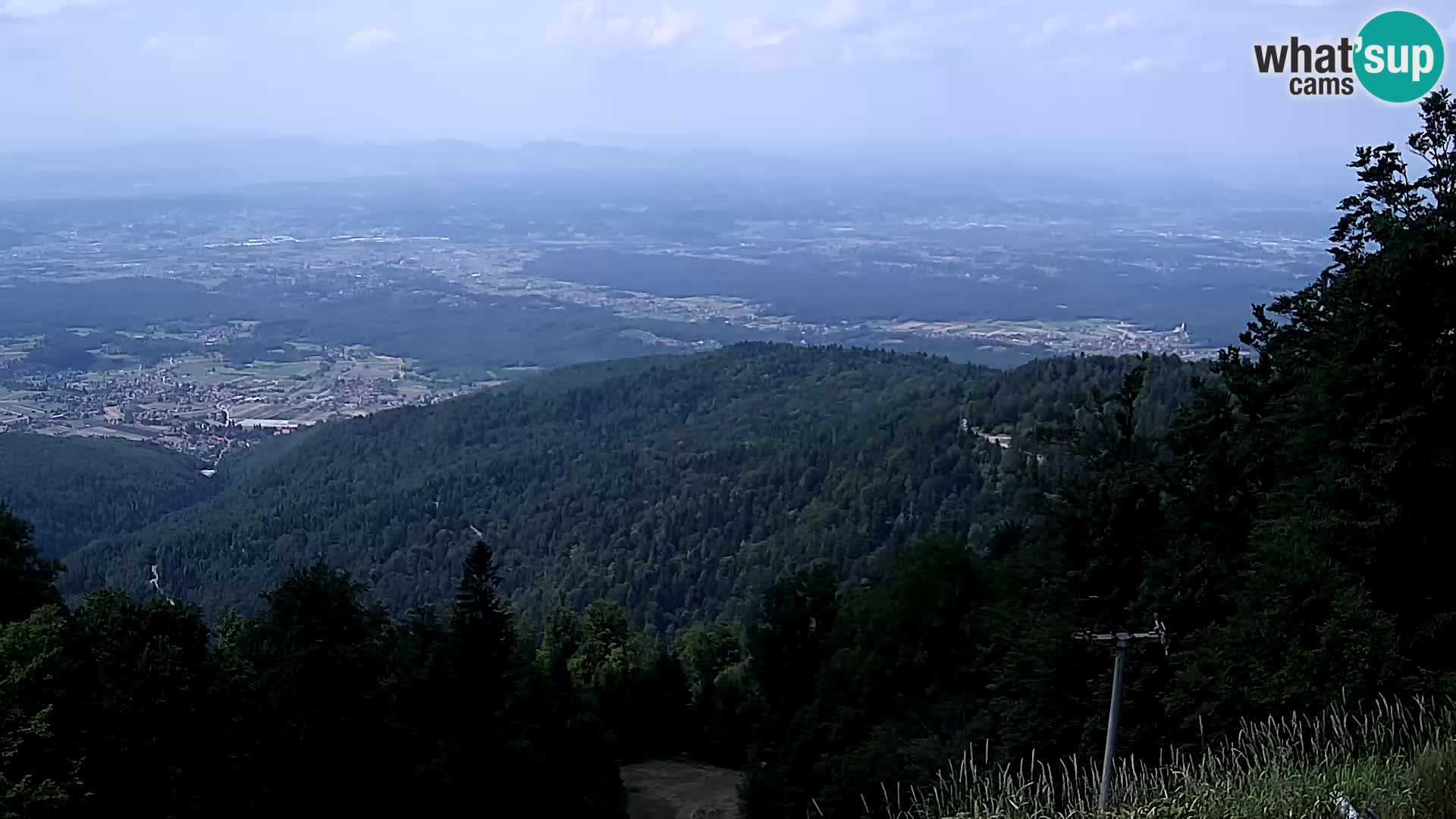Sljeme webcam – Panorama