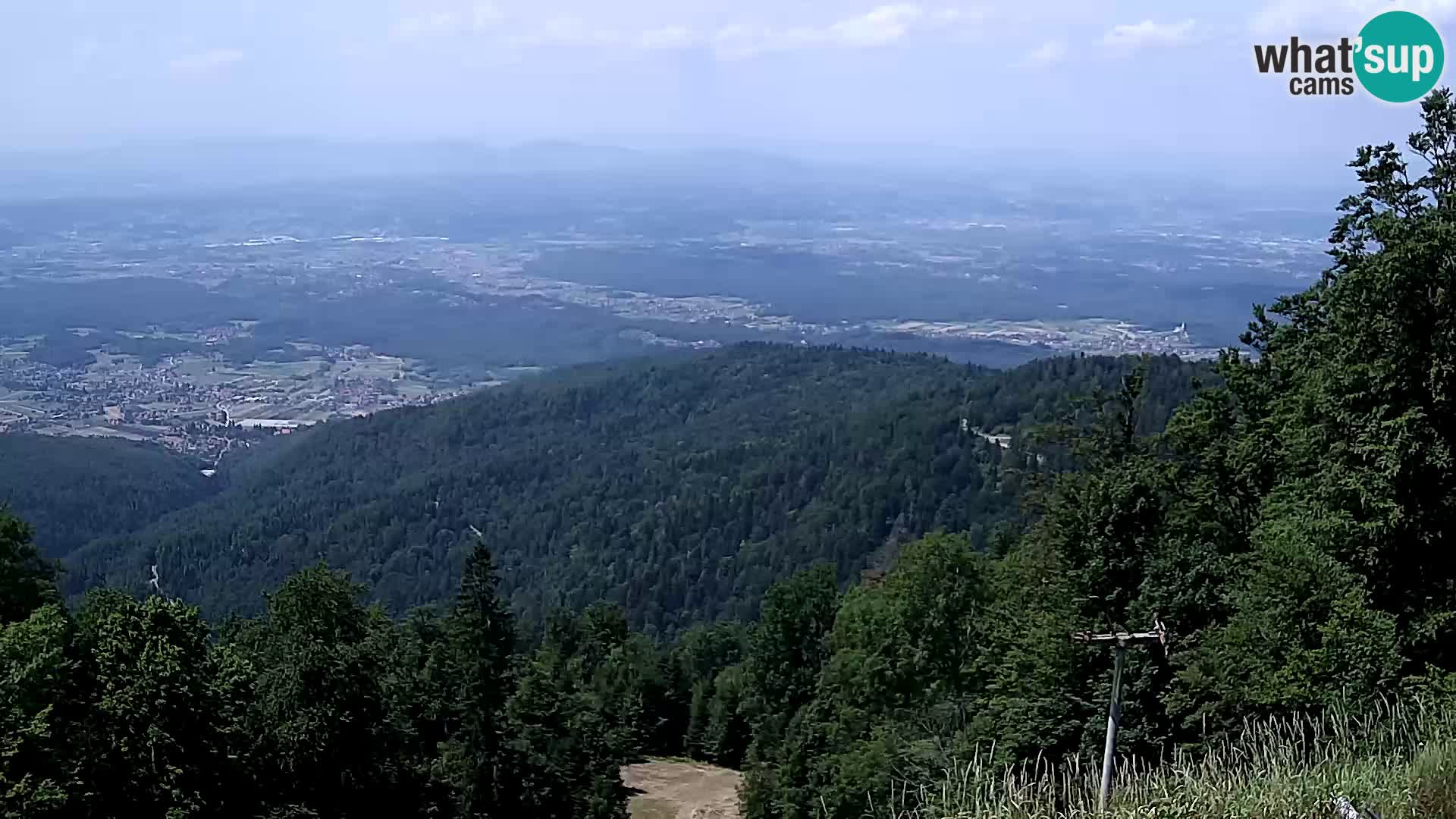 Sljeme webcam – panorama