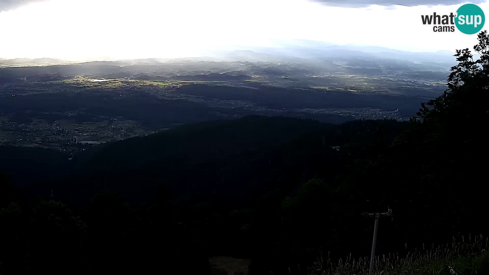 Sljeme webcam – Panorama