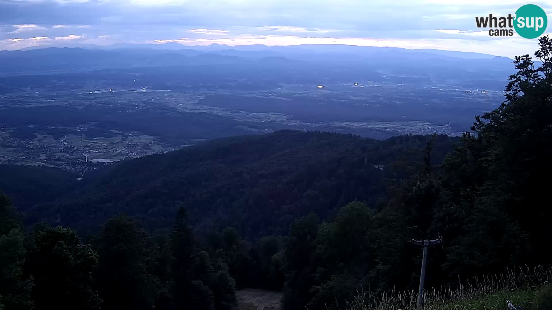 Sljeme webcam – Panorama