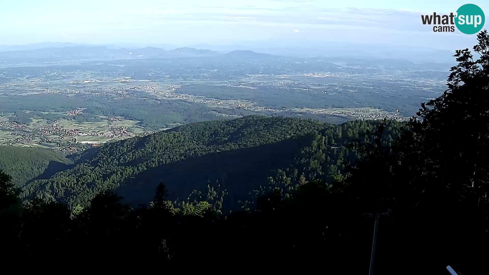 Sljeme webcam – Panorama