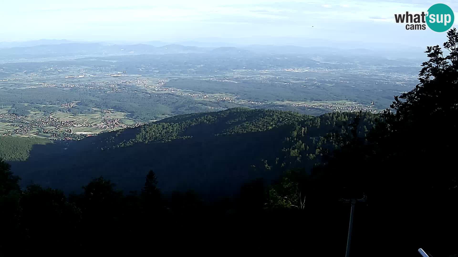 Sljeme webcam – panorama