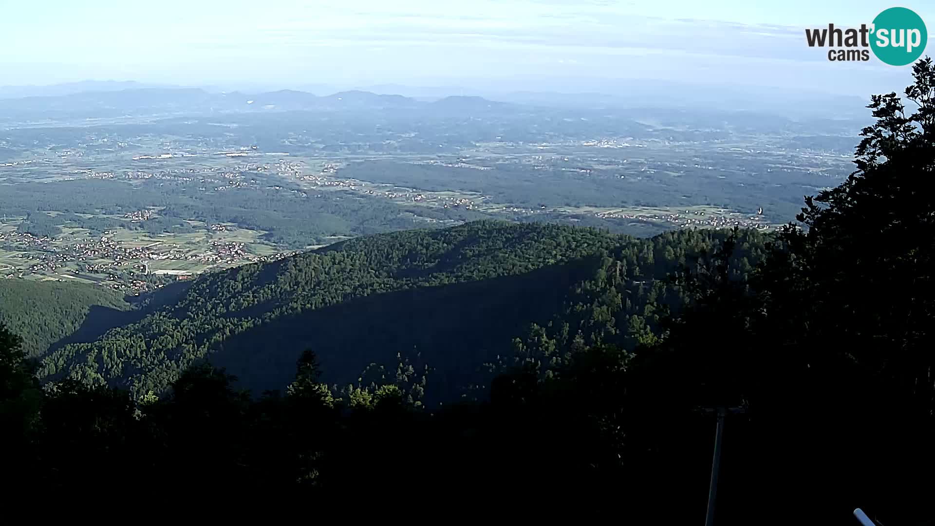 Sljeme webcam – Panorama