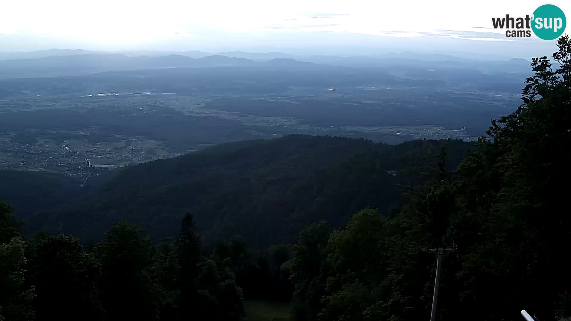 Sljeme webcam – Panorama