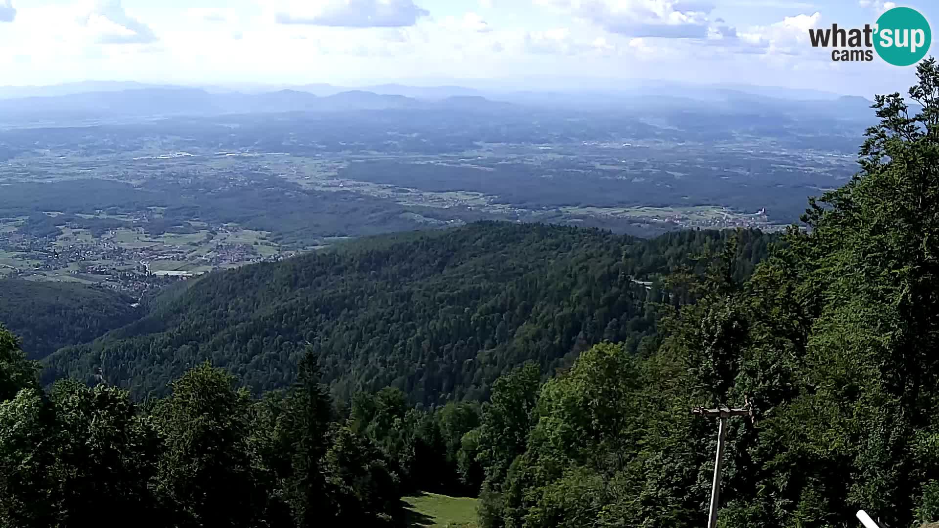 Sljeme webcam – panorama