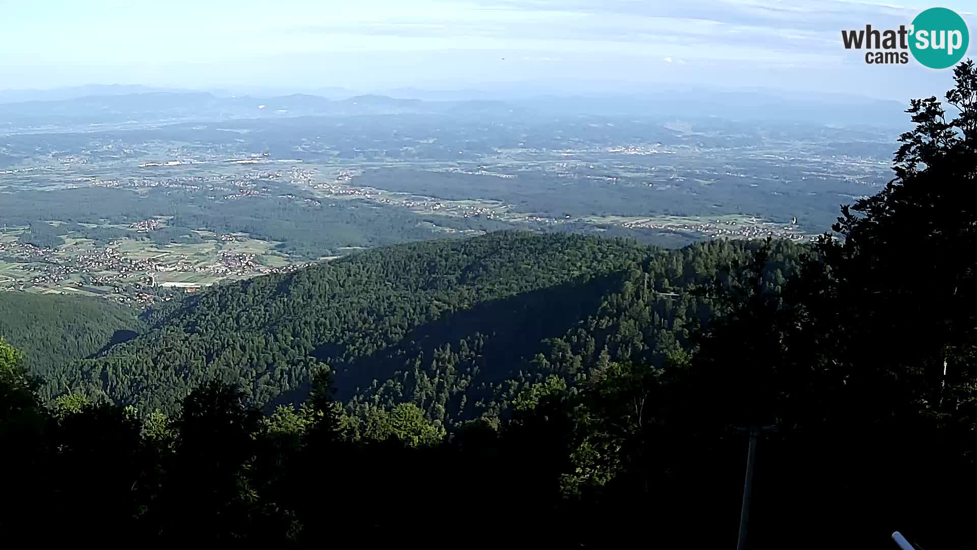 Sljeme webcam – panorama