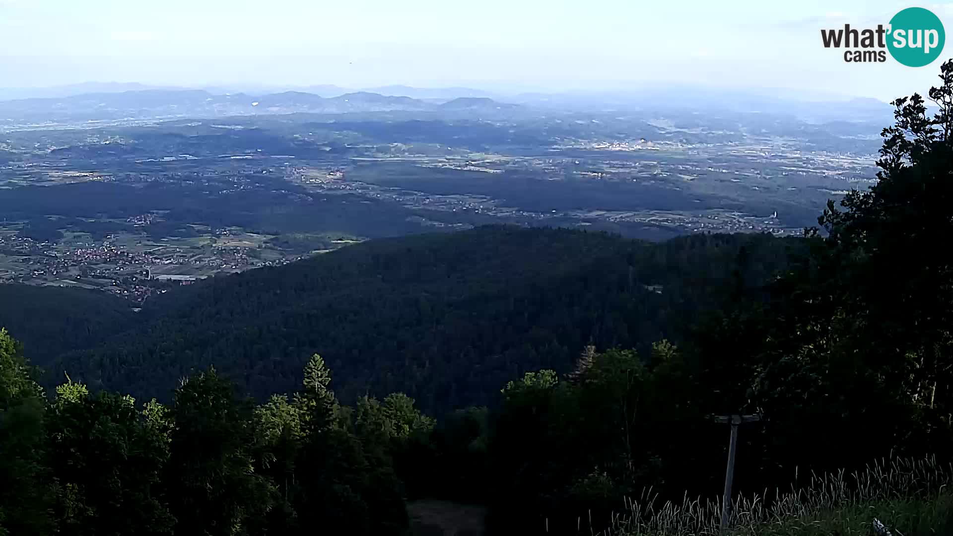 Sljeme spletna kamera – Panorama