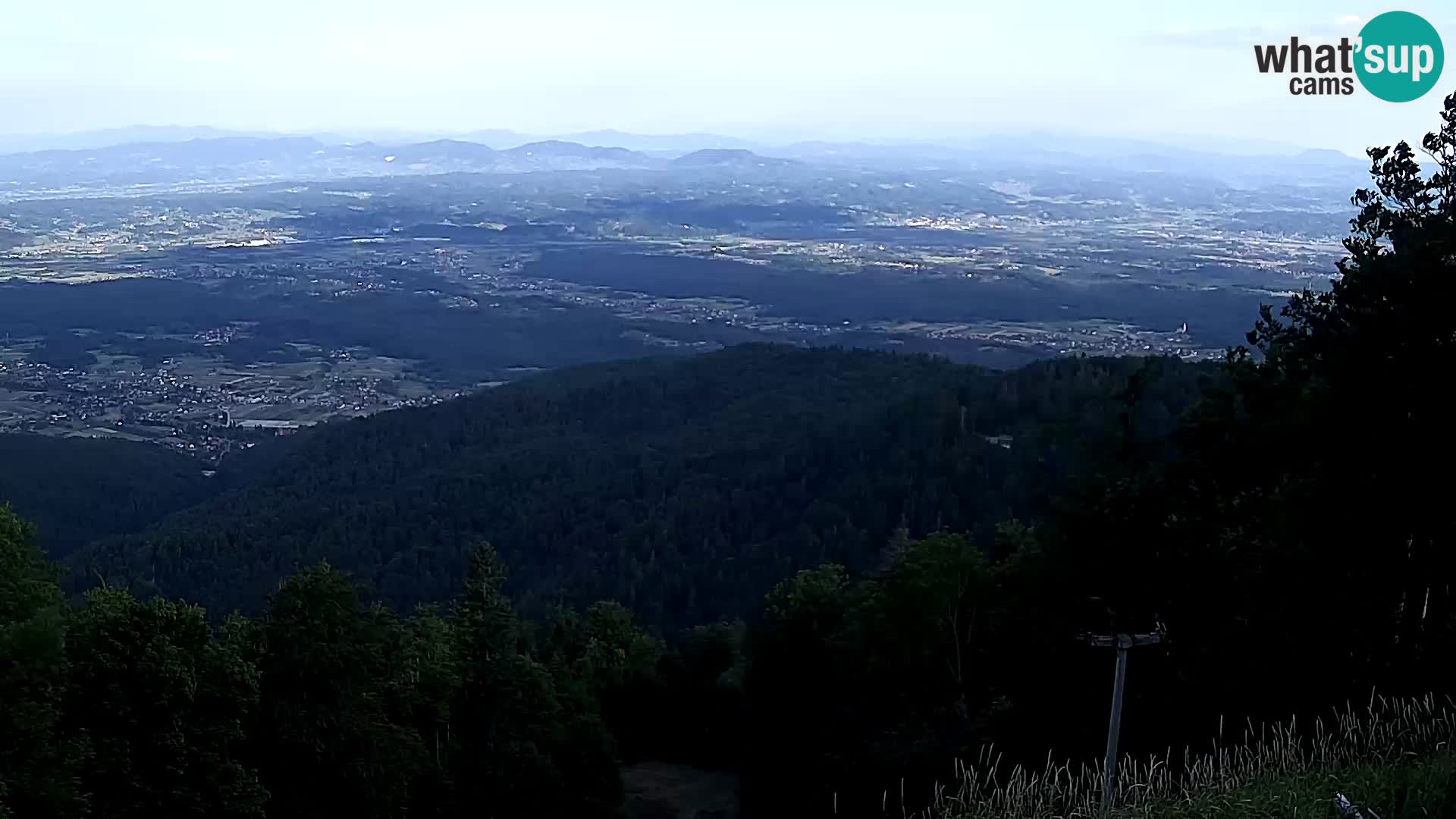Sljeme webcam – Panorama
