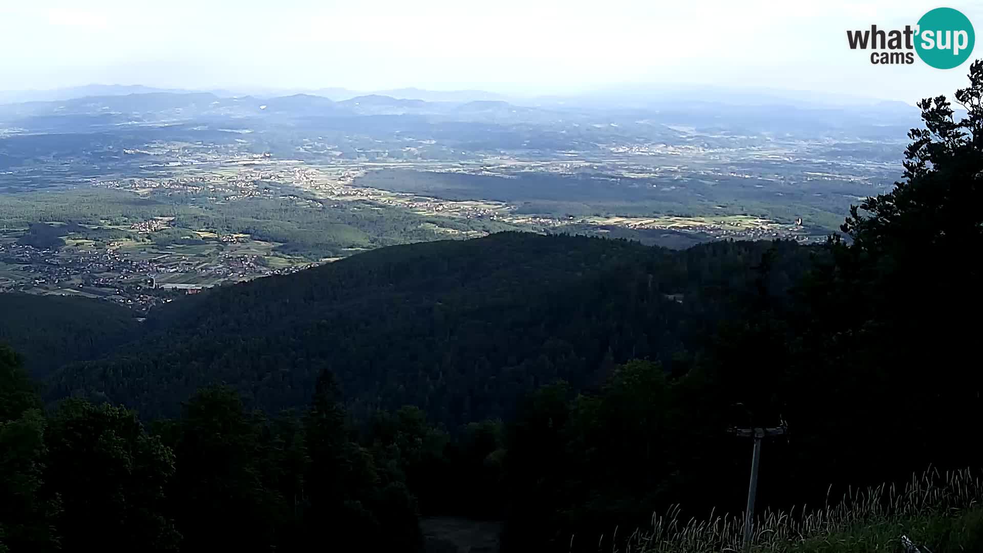 Sljeme webcam – Panorama