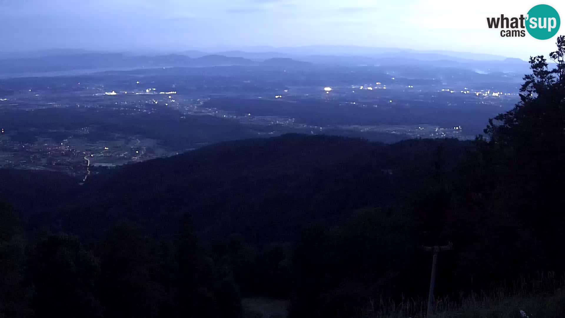 Sljeme webcam – Panorama