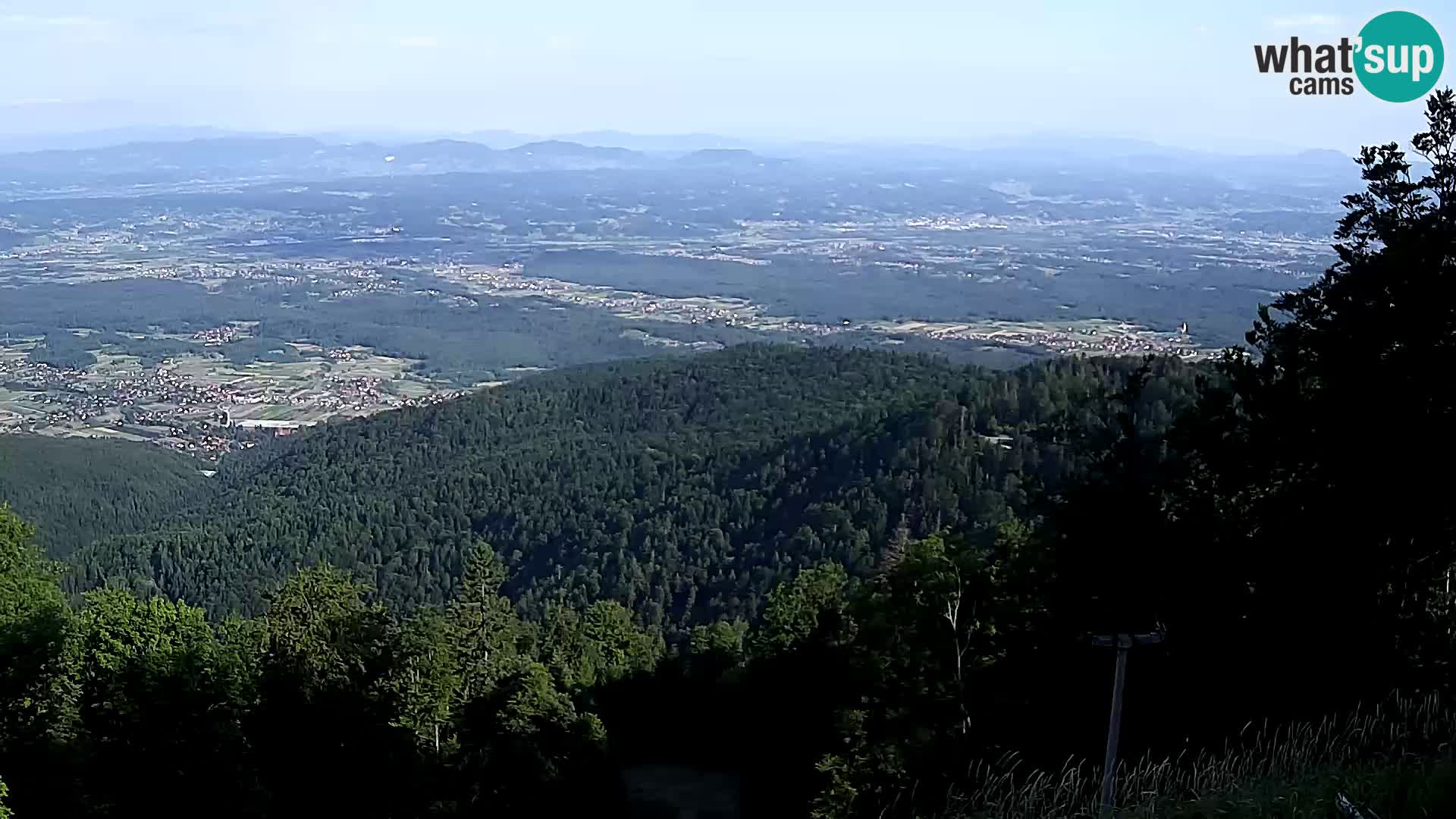 Sljeme webcam – Panorama