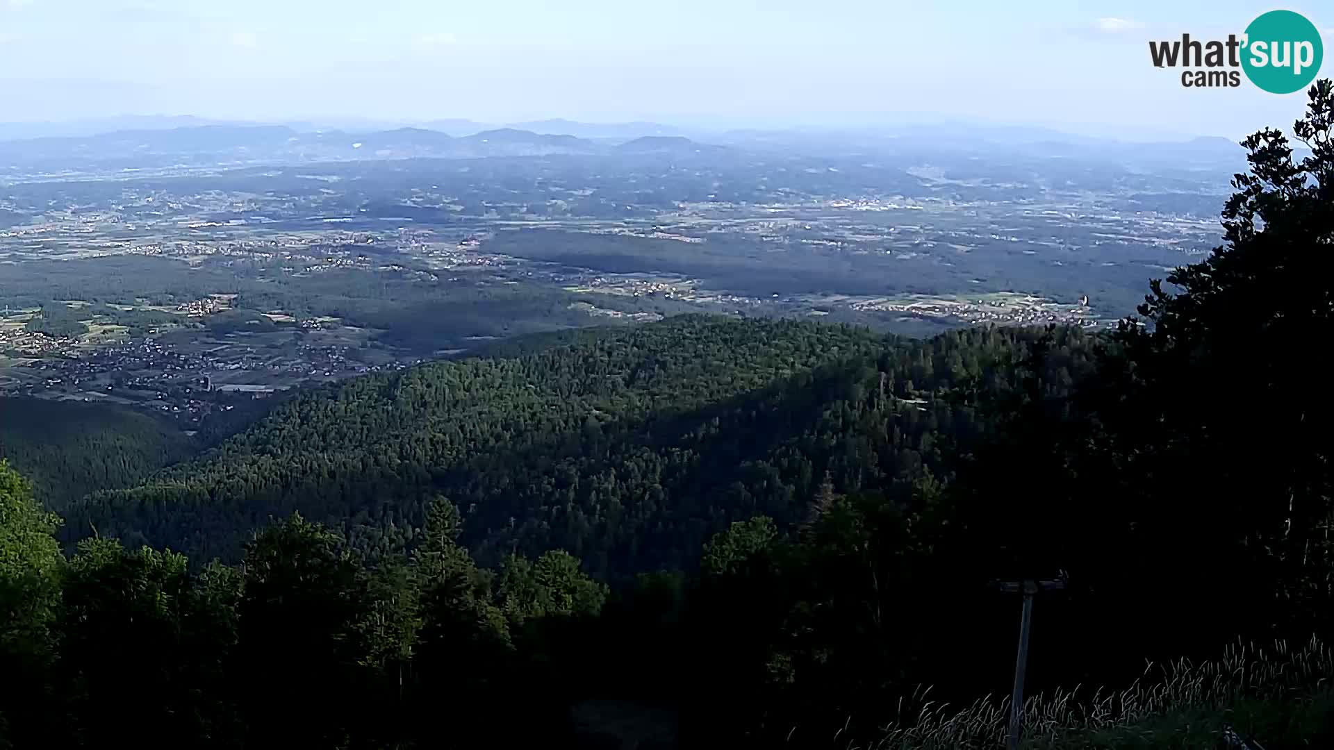Sljeme webcam – Panorama