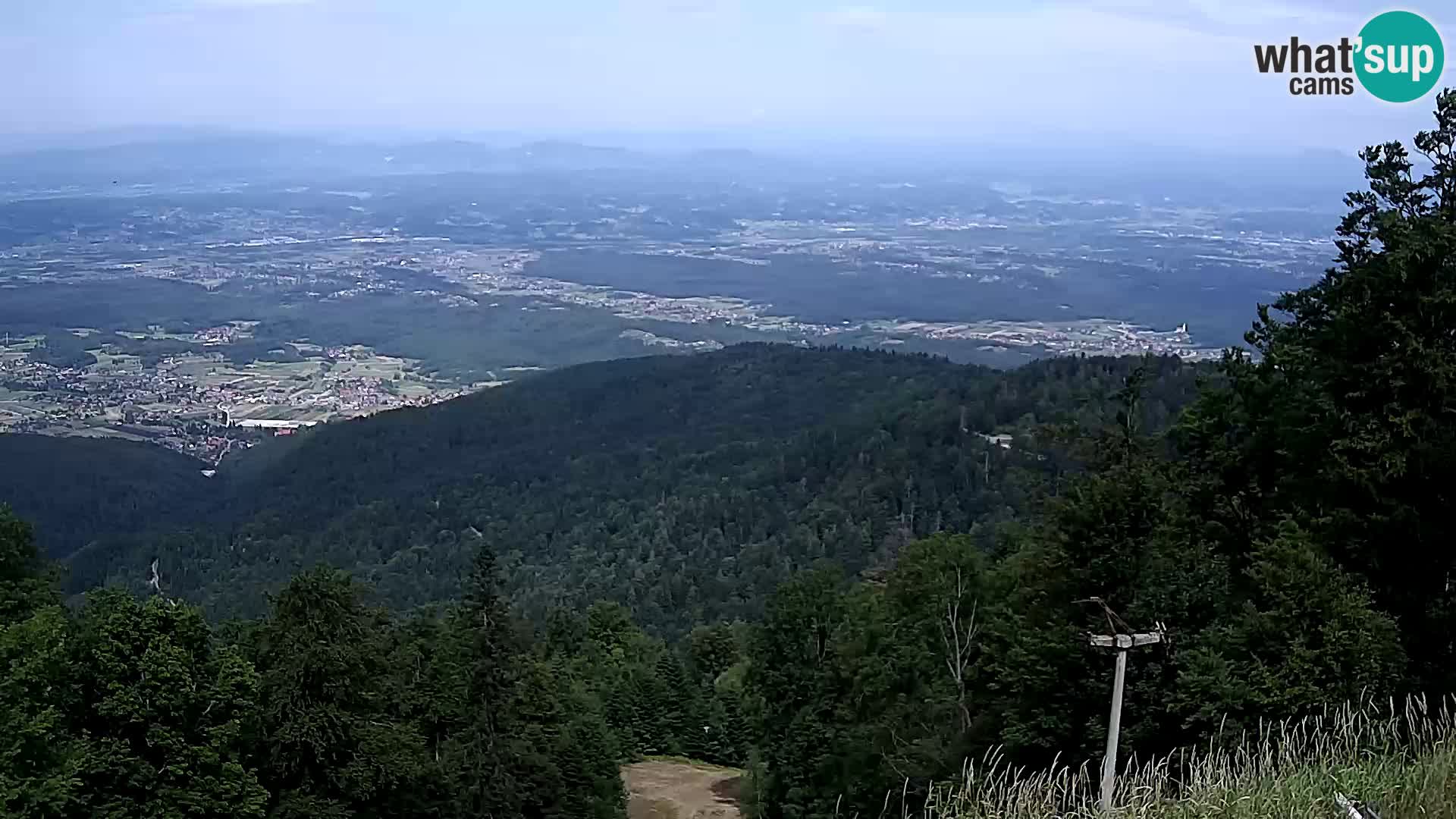 Sljeme webcam – panorama