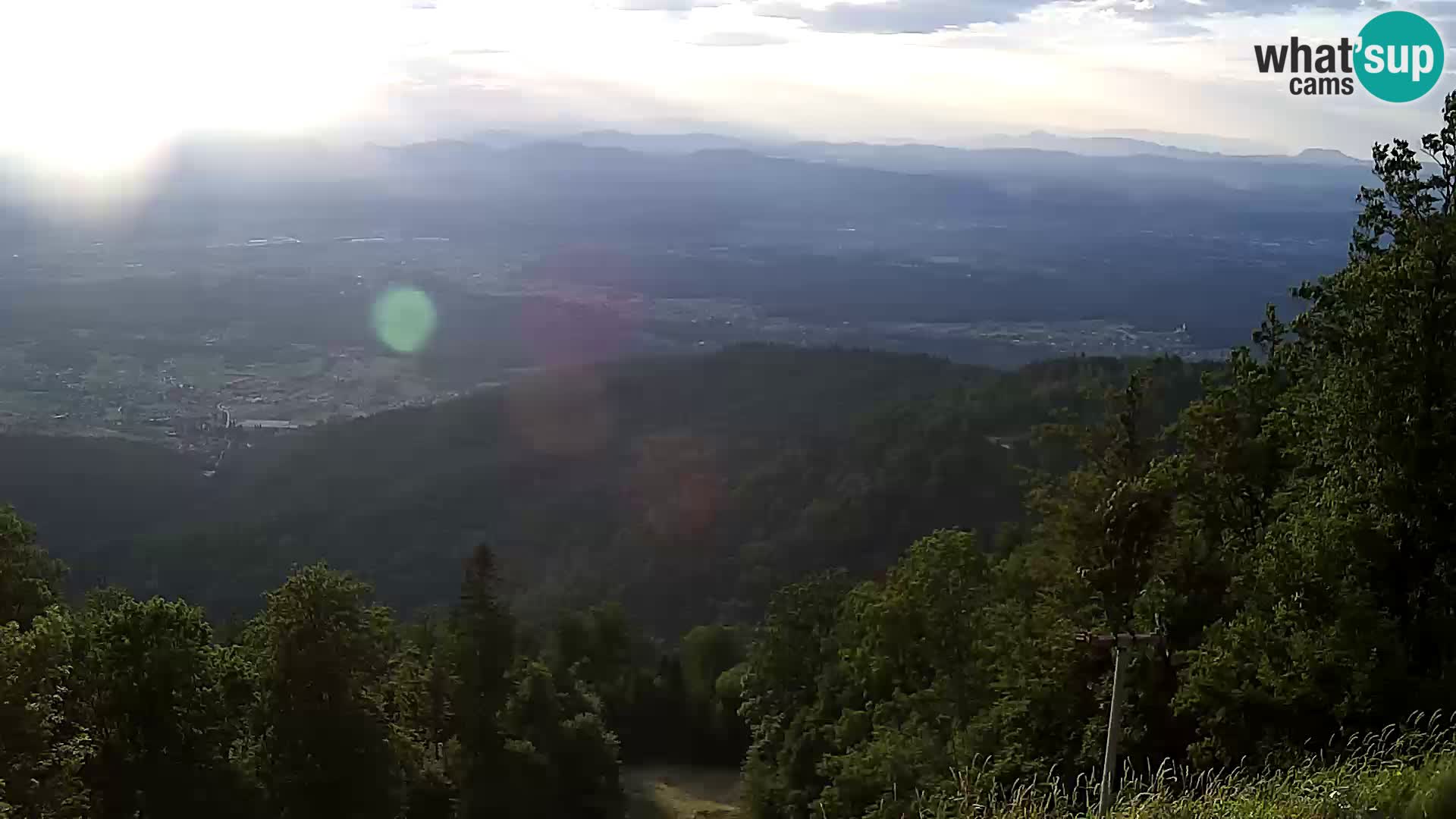 Sljeme webcam – Panorama