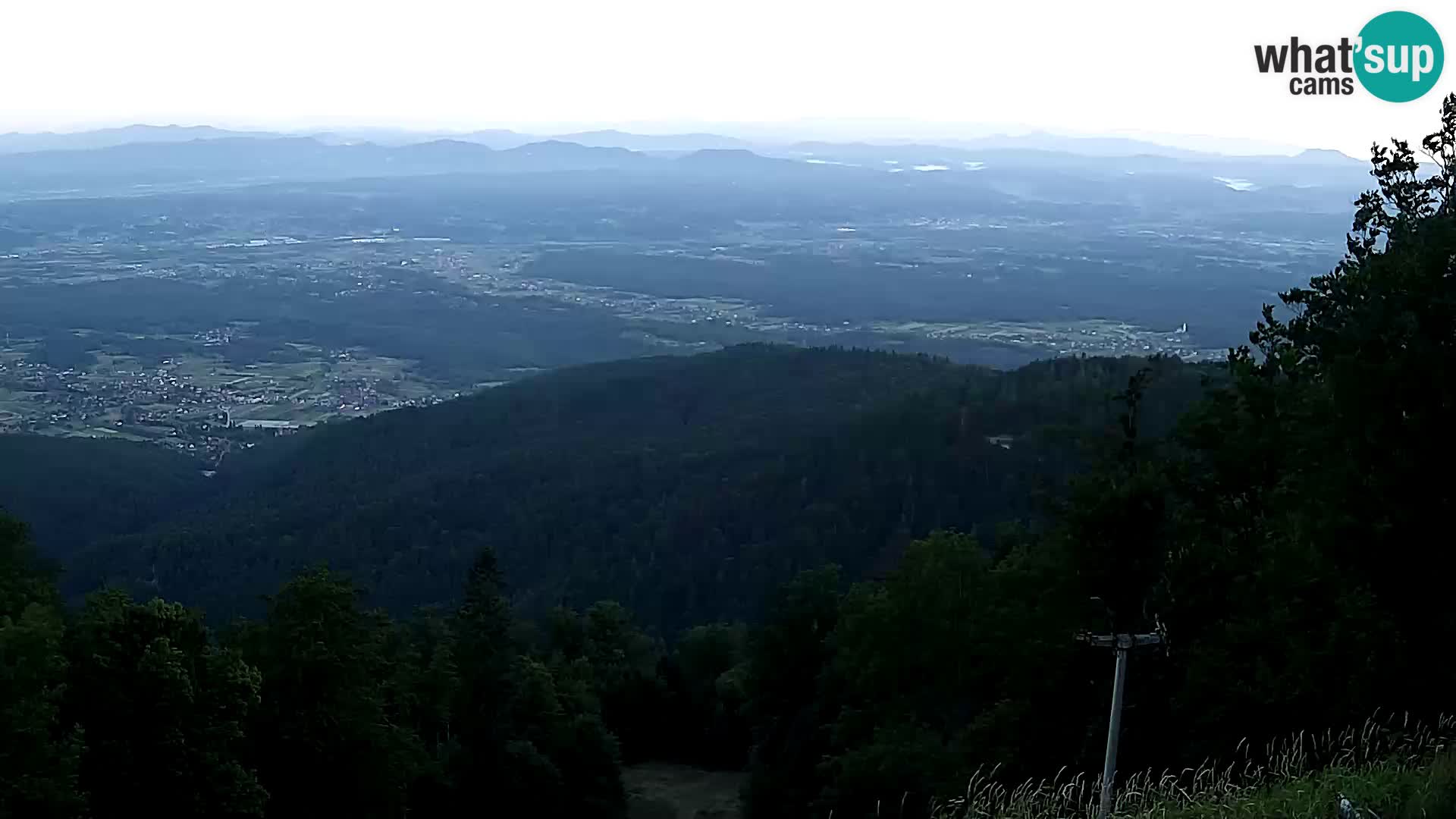 Sljeme webcam – Panorama