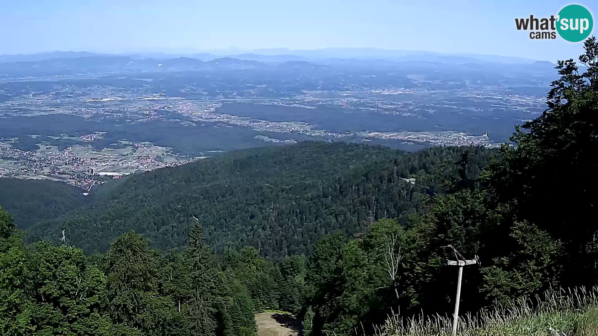 Sljeme webcam – Panorama
