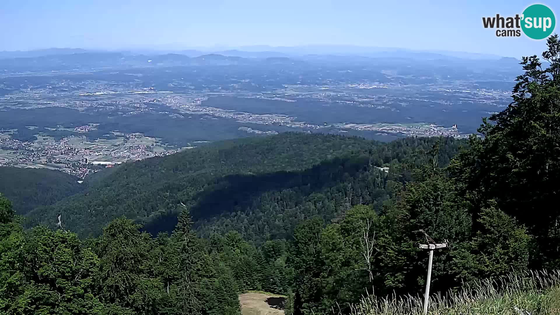 Sljeme webcam – Panorama