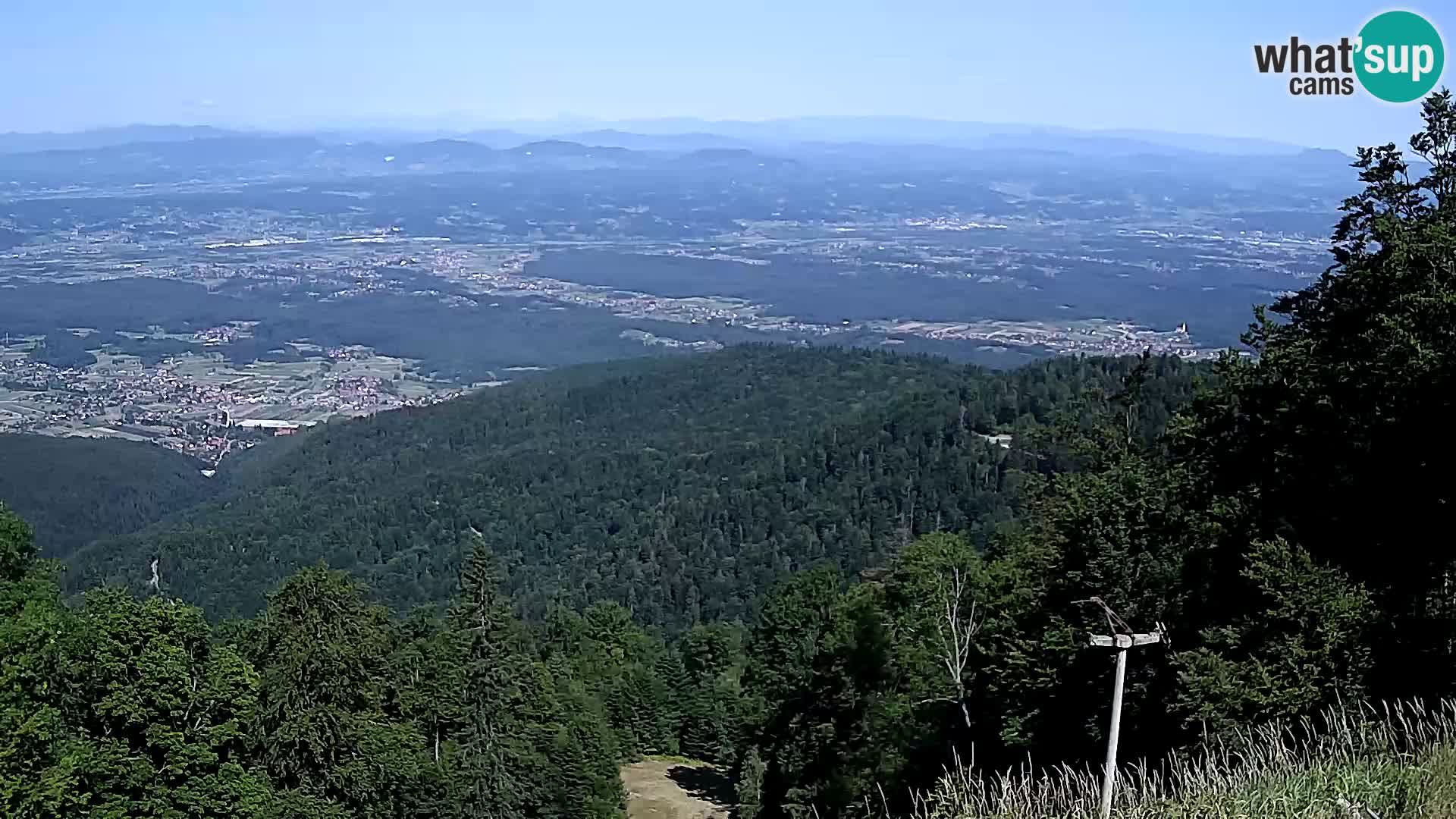Sljeme webcam – Panorama