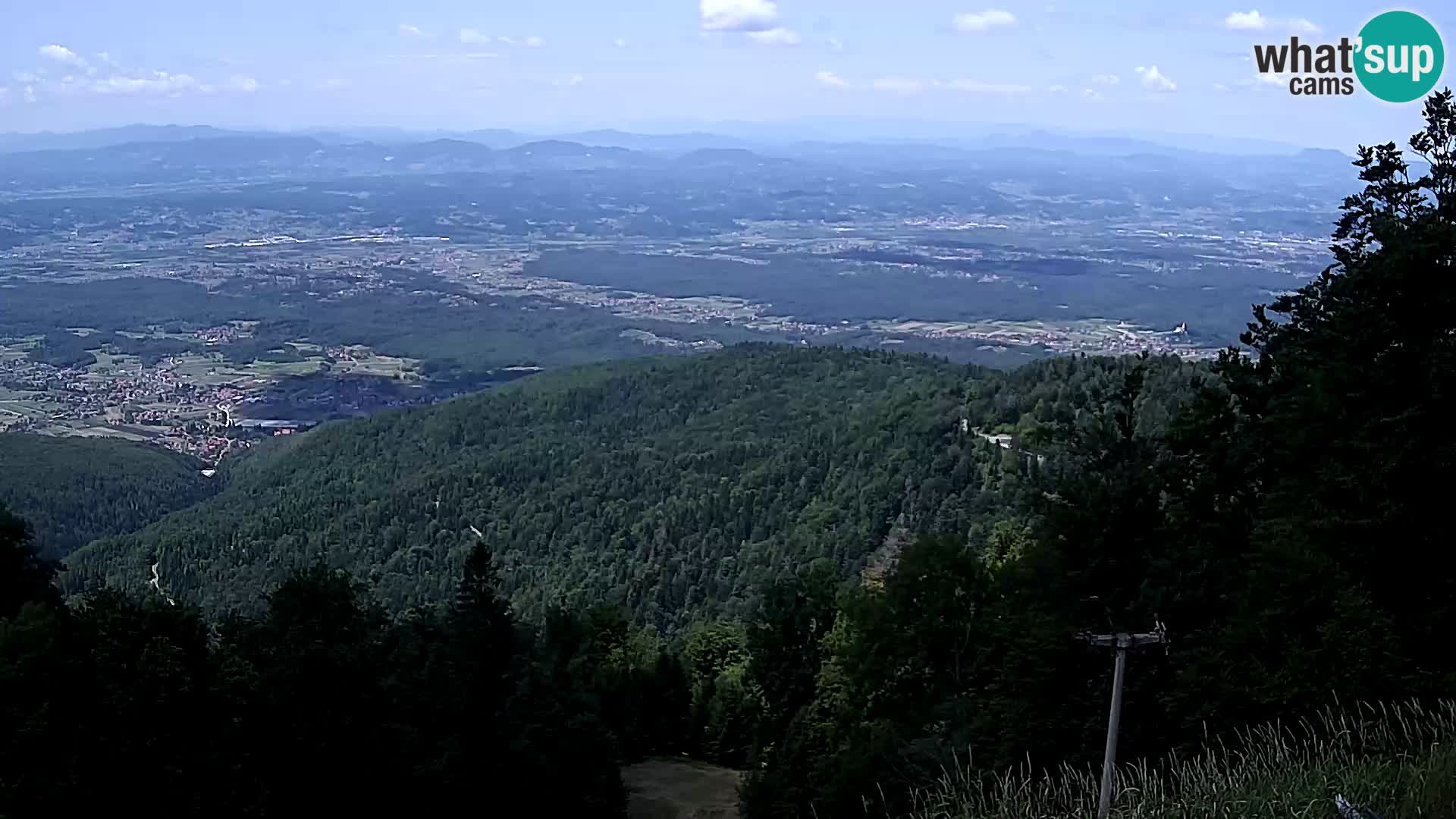 Sljeme webcam – Panorama